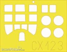 Eduard Accessories CX123 - F4F Wildcat für Hasegawa-Bausatz in 1:72