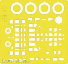 Eduard Accessories CX159 - Ju 88A-4 für Hasegawa-Bausatz in 1:72