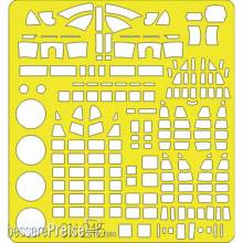 Eduard Accessories CX215 - Petlyakov Pe-8 für Zvezda Bausatz in 1:72