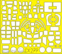 Eduard Accessories CX279 - 1:72 B-17G for Revell