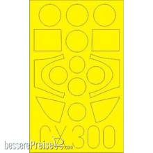 Eduard Accessories CX300 - 1:72 Spitfire PR.XIX for Airfix