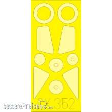 Eduard Accessories CX352 - F-102 for Meng in 1:72