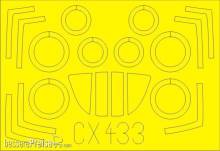 Eduard Accessories CX433 - MiG-29A Izdeliye 9-12 for Trumpeter in 1:72