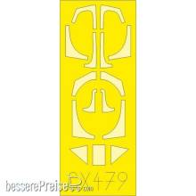 Eduard Accessories CX479 - Fw 190F-8 for Eduard in 1:72