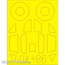 Eduard Accessories CX486 - Me 262A-1a for Airfix