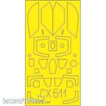 Eduard Accessories CX511 - MiG-21MF for Eduard in 1:72