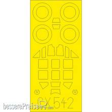 Eduard Accessories CX542 - Bf 109G-6 for Tamiya in 1:72