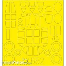 Eduard Accessories CX552 - Pe-2 for Zvezda in 1:72