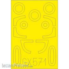 Eduard Accessories CX571 - He 162A for Special Hobby