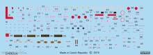 Eduard Accessories D48034 - P-51D stencils for Eduard in 1:48