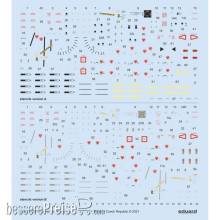 Eduard Accessories D48072 - Harrier Gr.7/9 stencils 1/48 for REVELL/HASEGAWA in 1:48