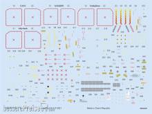 Eduard Accessories D48082 - 1:48 Su-27 stencils 1/48 for ACADEMY/KITTY HAWK/HOBBY BOSS/GWH