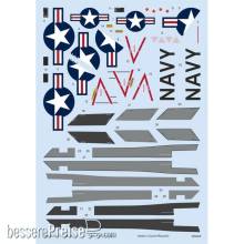Eduard Accessories D48093 - 1:48 F-4B NAVY for TAMIYA