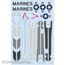 Eduard Accessories D48095 - F-4B MARINES for TAMIYA in 1:48