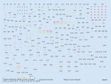 Eduard Accessories D48111 - 1:48 Su-25 Russian stencils 1/48 ZVEZDA