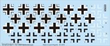 Eduard Accessories D72012 - Fw 190A Balkenkreuze for Eduard