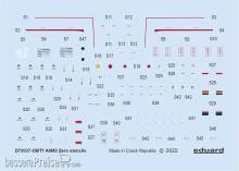 Eduard Accessories D72037 - 1:72 A6M2 stencils for TAMIYA/AIRFIX/HASEGAWA