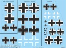 Eduard Accessories D32001 - Bf 108 national insignia for Eduard in 1:32