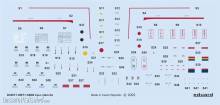 Eduard Accessories D32017 - 1:32 A6M2 stencils for TAMIYA
