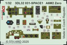 Eduard Accessories 3DL32031 - A6M2 Zero SPACE TAMIYA