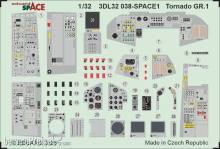 Eduard Accessories 3DL32038 - Tornado GR.1 SPACE for Italeri