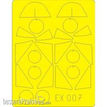 Eduard Accessories EX007 - MiG-29 Fulcrum in 1:48