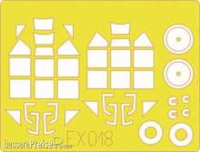 Eduard Accessories EX018 - Bf 109F in 1:48