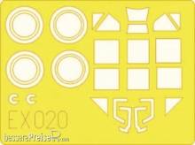 Eduard Accessories EX020 - Bf 109E in 1:48