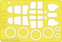 Eduard Accessories EX058 - P-40E Warhawk in 1:48