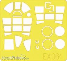 Eduard Accessories EX061 - F4U-1 Corsair Birdcage in 1:48