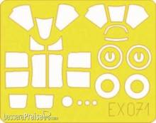 Eduard Accessories EX071 - F6F Hellcat in 1:48