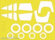 Eduard Accessories EX125 - F-106 Delta Dart EX125 in 1:48