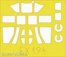 Eduard Accessories EX194 - Il-2 Stormovik Single Seater für Accurate Miniatures Bausatz in 1:48