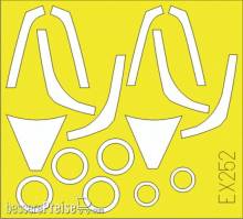 Eduard Accessories EX252 - F-16C Block 25 Fighting Falcon für Tamiya Bausatz in 1:48