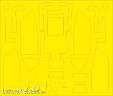 Eduard Accessories EX524 - Bf 109G-6 Erla canopy for Eduard in 1:48