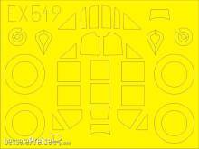 Eduard Accessories EX549 - Bf 109F-2 for Eduard in 1:48