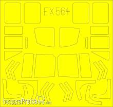 Eduard Accessories EX564 - UH-1D for Kitty Hawk