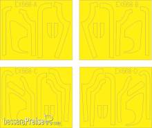 Eduard Accessories EX568 - B-17G antiglare panels(BO & DL productio for Revell/Monogram in 1:48