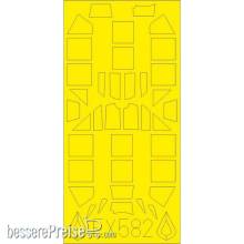 Eduard Accessories EX582 - Bf 109G classic canopy TFace f.Eduard