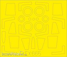 Eduard Accessories EX665 - F-104G TFace for Kinetic in 1:48