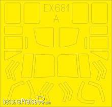 Eduard Accessories EX681 - UH-1N Tface for Kitty Hawk in 1:48