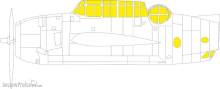 Eduard Accessories EX820 - 1:48 TBF-1C Tface, for ACADEMY