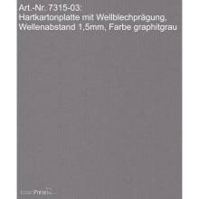 Modellbau Laffont 7315-03 - Hartkartonplatte Wellblechprägung versch. Farben, Wellenabstand 1,5mm