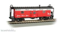 Bachmann 73202 - Nickel Plate Road- Bay Window w/ Roof Walk Caboose (HO Scale)