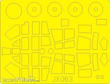 Eduard Accessories JX063 - Ju 87D Stuka Für Hasegawa Bausatz in 1:32