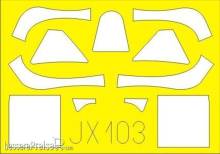 Eduard Accessories JX103 - 1:32 Spitfire Mk.IX für Tamiya