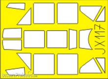 Eduard Accessories JX117 - 1:32 Bf 109F-4 for Trumpeter
