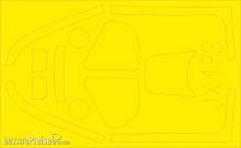 Eduard Accessories JX173 - 1:32 P-51K for Dragon