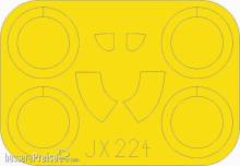 Eduard Accessories JX224 - I-16 Type 29 for ICM in 1:32