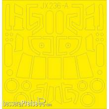 Eduard Accessories JX236 - MH-60L TFace for Kitty Hawk in 1:35